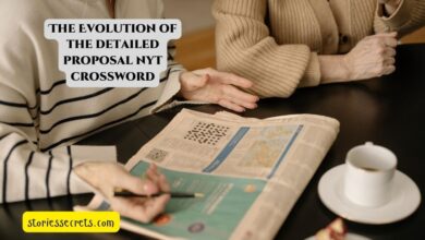 detailed proposal nyt crossword