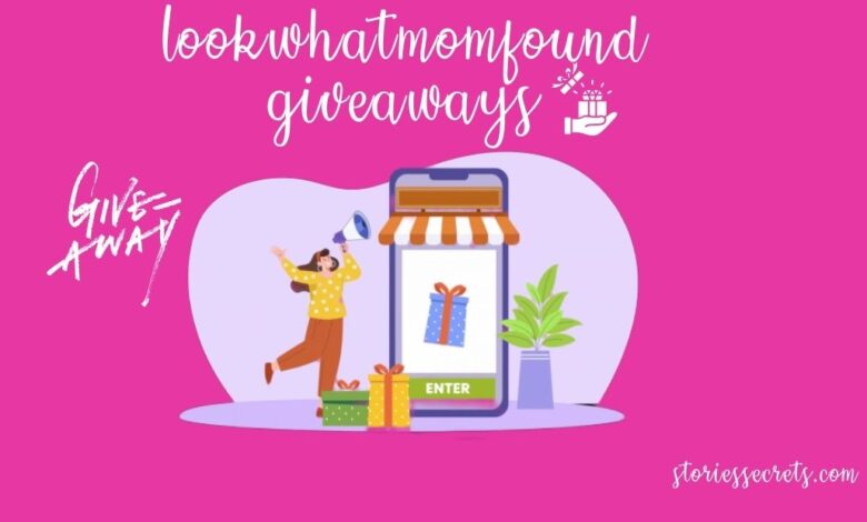 lookwhatmomfound giveaways