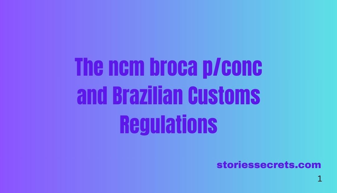 ncm broca p/conc